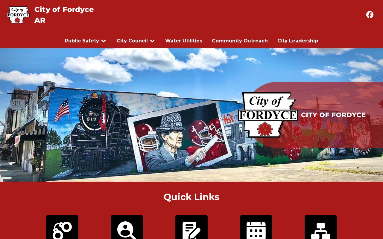 City of Fordyce official page for police arrest record contact routing